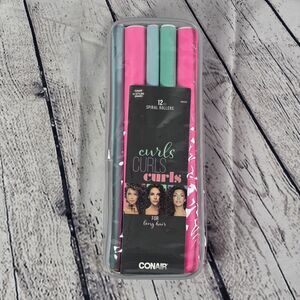 Conair‎ 12-Piece Spiral Rollers For Long Hair  #66592